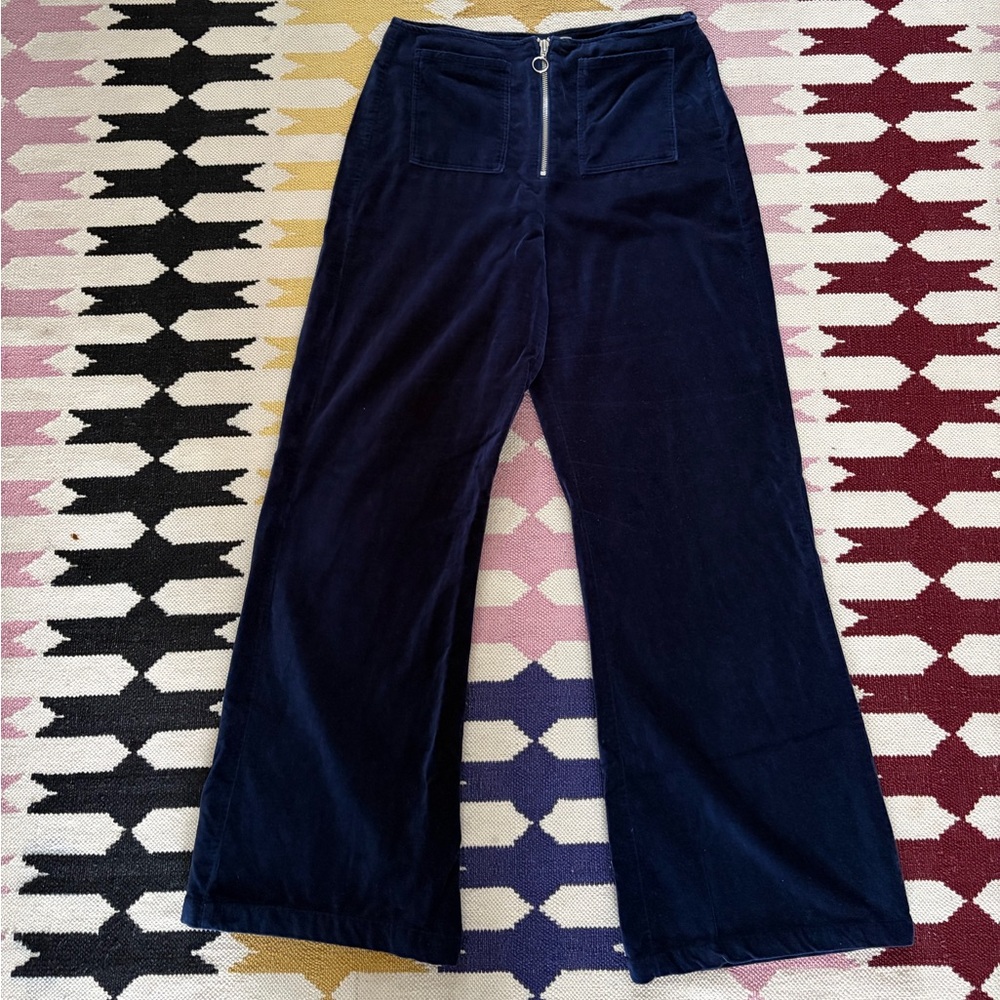 PALOMA WOOL - Wadi Velvet Pant - Navy - 40 - Picture 4 of 5